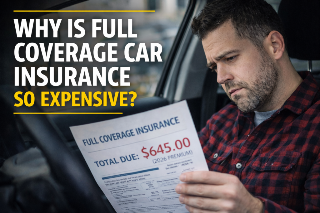 Why Is Full Coverage Car Insurance So Expensive? (2026)